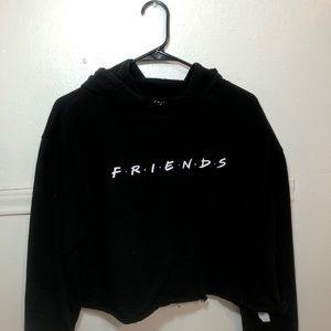 FRIENDS cropped hoodie